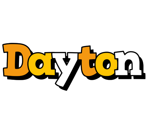 Dayton cartoon logo
