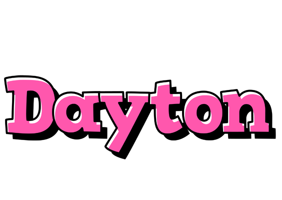 Dayton girlish logo