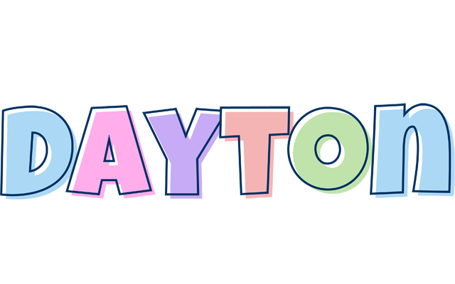 Dayton pastel logo