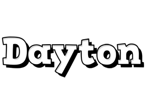 Dayton snowing logo