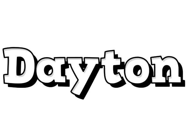 Dayton snowing logo