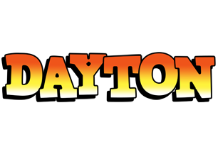 Dayton sunset logo