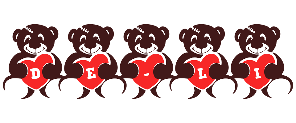 De-Li bear logo