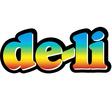 De-Li color logo
