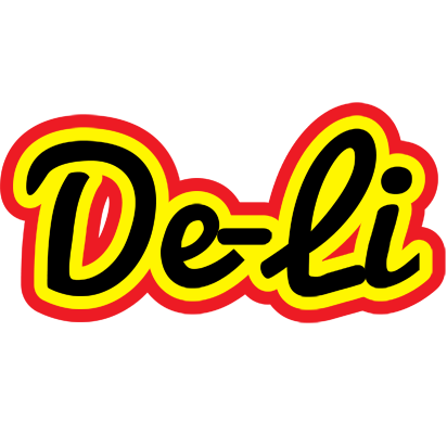 De-Li flaming logo