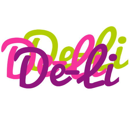 De-Li flowers logo