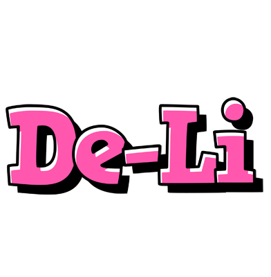 De-Li girlish logo