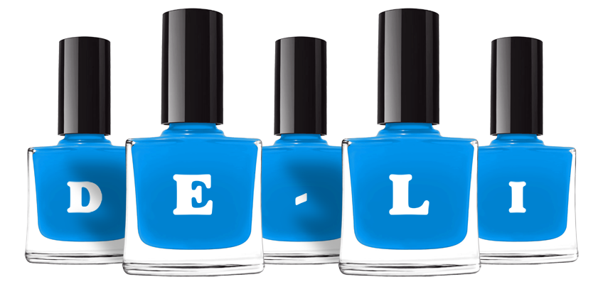 De-Li glossy logo