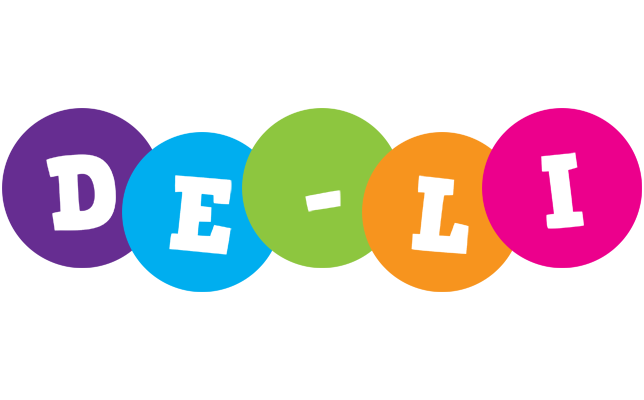 De-Li happy logo