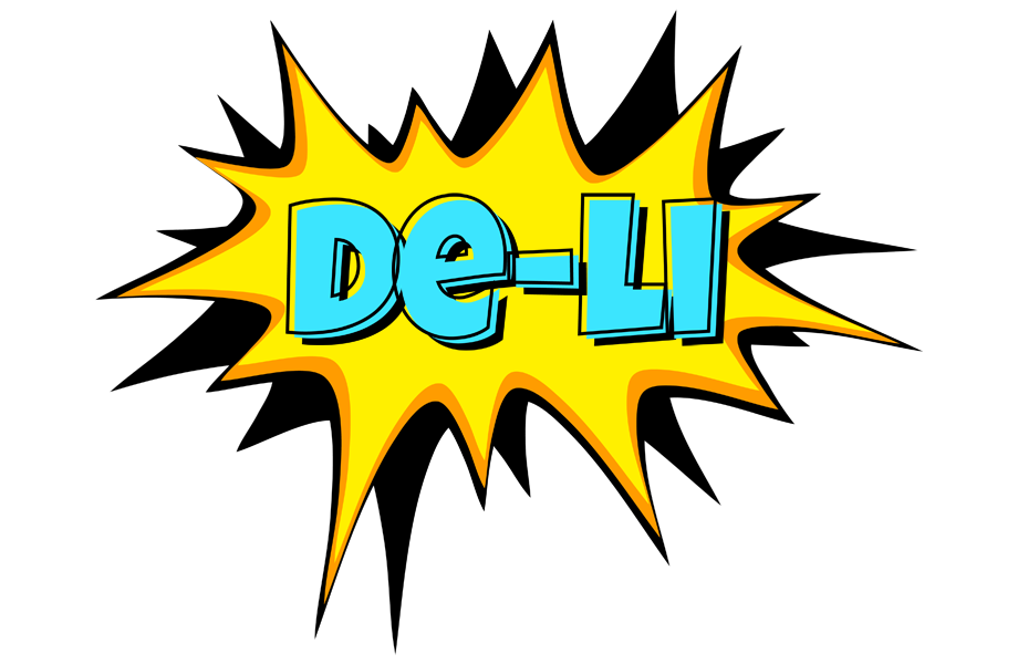 De-Li indycar logo
