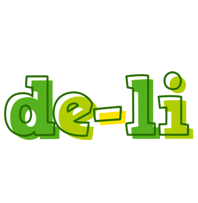 De-Li juice logo