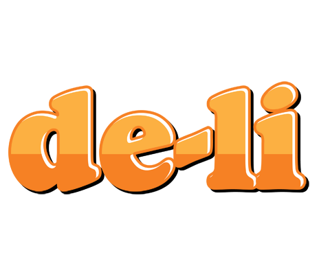 De-Li orange logo