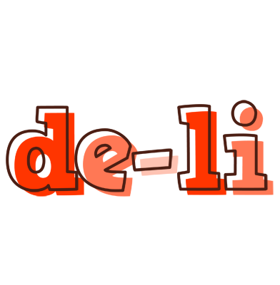 De-Li paint logo