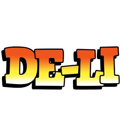 De-Li sunset logo