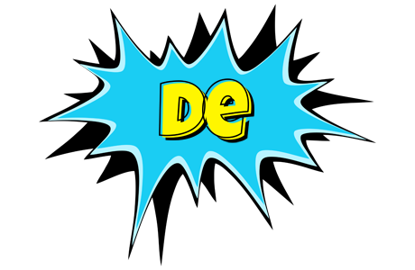 De amazing logo