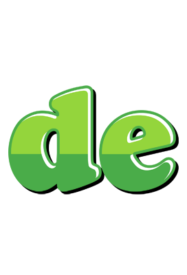 De apple logo