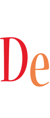 De birthday logo