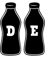 De bottle logo