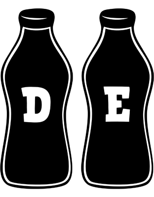 De bottle logo