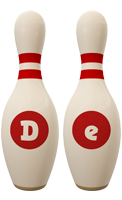 De bowling-pin logo