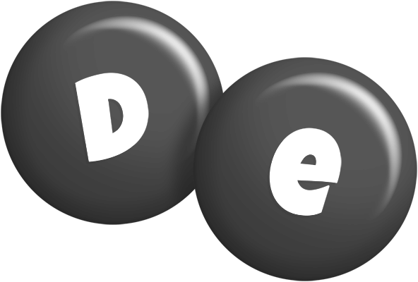 De candy-black logo