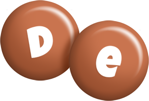 De candy-brown logo