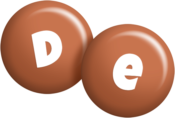 De candy-brown logo