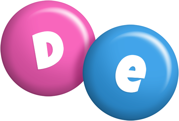 De candy logo