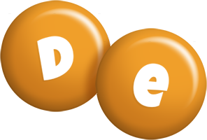 De candy-orange logo