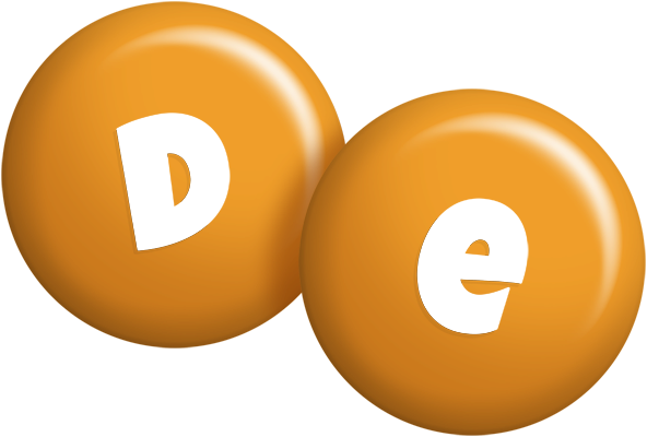 De candy-orange logo