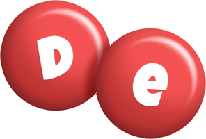 De candy-red logo