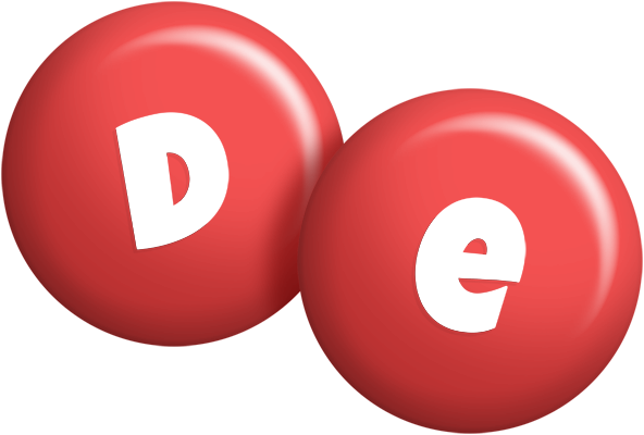 De candy-red logo