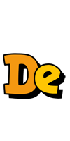 De cartoon logo