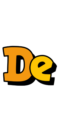 De cartoon logo