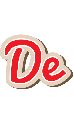 De chocolate logo