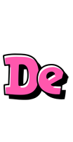 De girlish logo