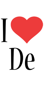 De i-love logo