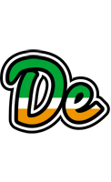 De ireland logo