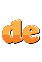 De orange logo