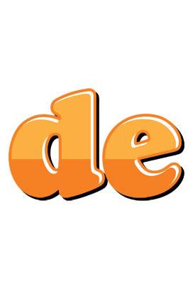 De orange logo
