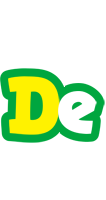 De soccer logo