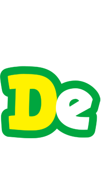 De soccer logo