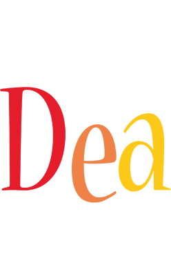 Dea birthday logo