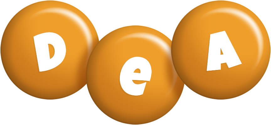 Dea candy-orange logo