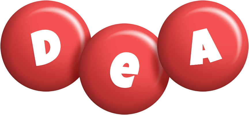 Dea candy-red logo