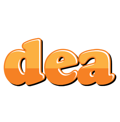 Dea orange logo