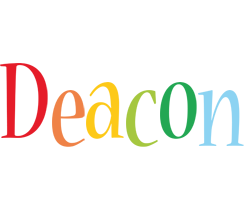 Deacon birthday logo