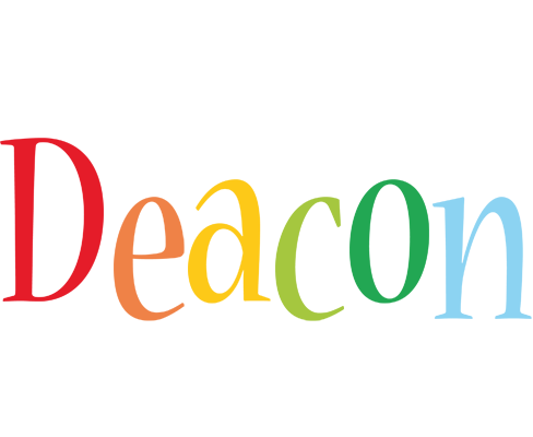 Deacon birthday logo