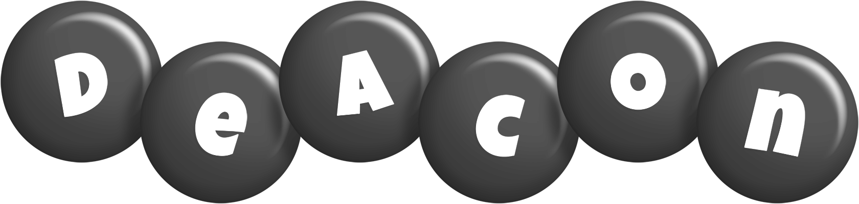 Deacon candy-black logo