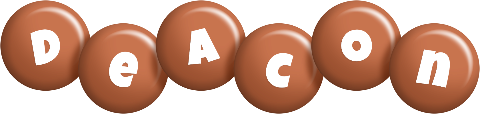 Deacon candy-brown logo